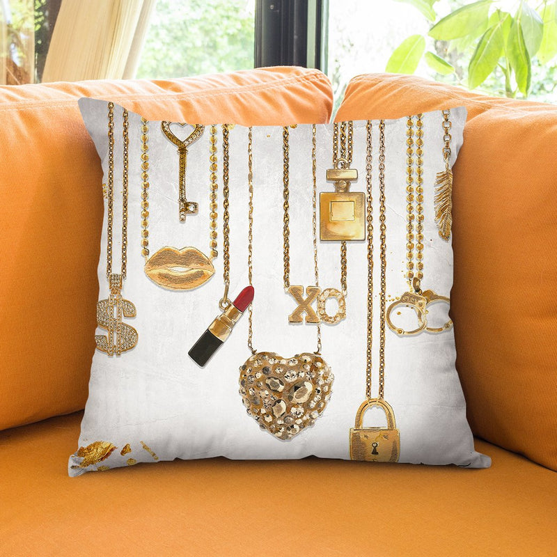 Xo Throw Pillow by Jodi Pedri