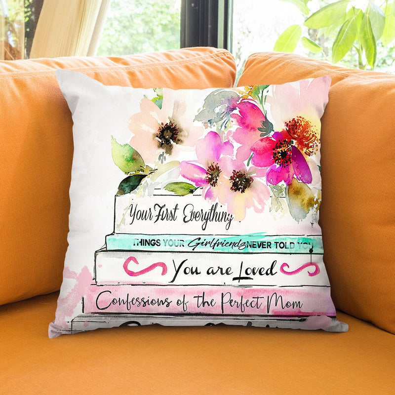 Baby Books I Throw Pillow by Jodi Pedri