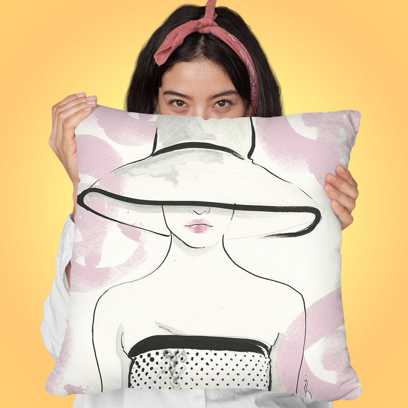 Keep It Simple Throw Pillow by Jodi Pedri