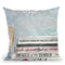 Books Layered Throw Pillow by Jodi Pedri
