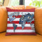 Born In The Usa Copy Throw Pillow by Jodi Pedri
