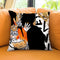 Kiss Me In Gold Throw Pillow by Jodi Pedri