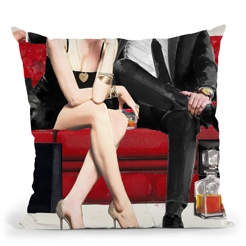 Date Night Throw Pillow by Jodi Pedri