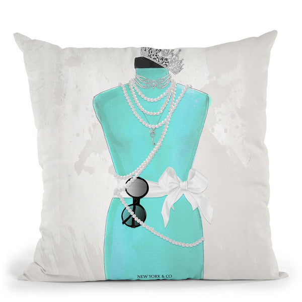 Dress For Success Nyc Throw Pillow by Jodi Pedri