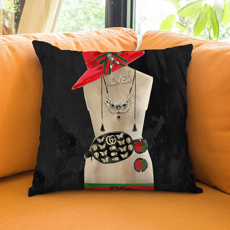 Dress For Success Rome Throw Pillow by Jodi Pedri