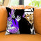 Kiss Me In Purple Throw Pillow by Jodi Pedri