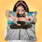 Let Thatit Go Throw Pillow by Jodi Pedri
