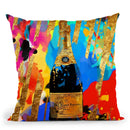 Poppin Bottles Throw Pillow by Jodi Pedri
