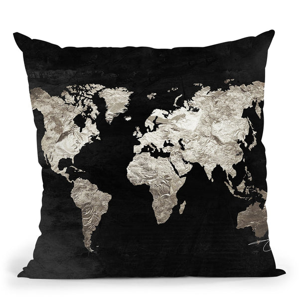 Pure Silver Throw Pillow by Jodi Pedri