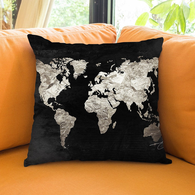 Pure Silver Throw Pillow by Jodi Pedri