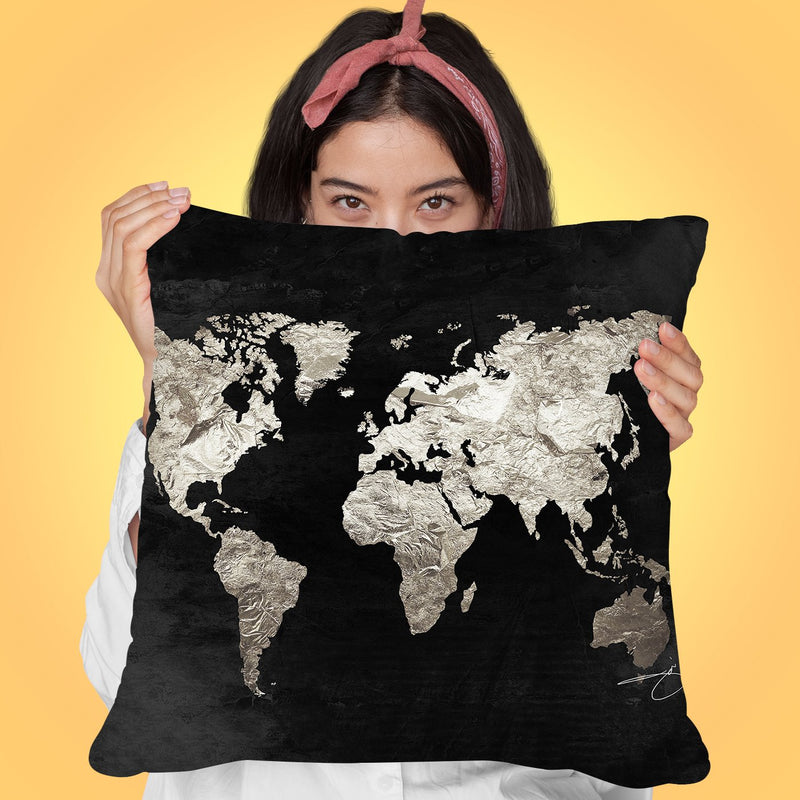 Pure Silver Throw Pillow by Jodi Pedri