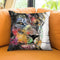 Leo In Color Throw Pillow by Jodi Pedri