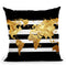Solid Gold Throw Pillow by Jodi Pedri