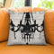 Times Chand White Throw Pillow by Jodi Pedri