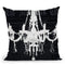 Times Chand Black Throw Pillow by Jodi Pedri