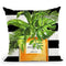 Tropical Scent Throw Pillow by Jodi Pedri