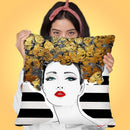 Be Yourself Throw Pillow by Jodi Pedri