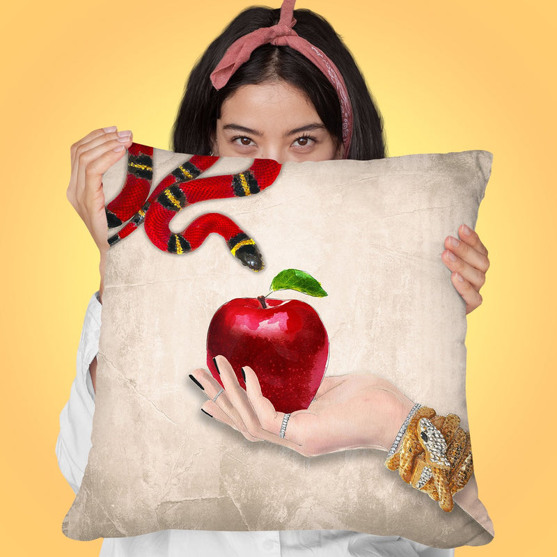 Forbitten Throw Pillow by Jodi Pedri