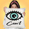 I Can'T Throw Pillow by Jodi Pedri
