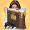Let'S Go Copy Throw Pillow by Jodi Pedri