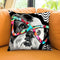 Bulldog In Sunglasses Throw Pillow by Jodi Pedri