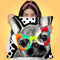 Frenchie In Sunglasses Throw Pillow by Jodi Pedri