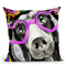 Dachshund In Sunglasses Throw Pillow by Jodi Pedri