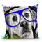 Labrador In Sunglasses Throw Pillow by Jodi Pedri