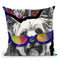 Yorkie In Sunglasses Throw Pillow by Jodi Pedri