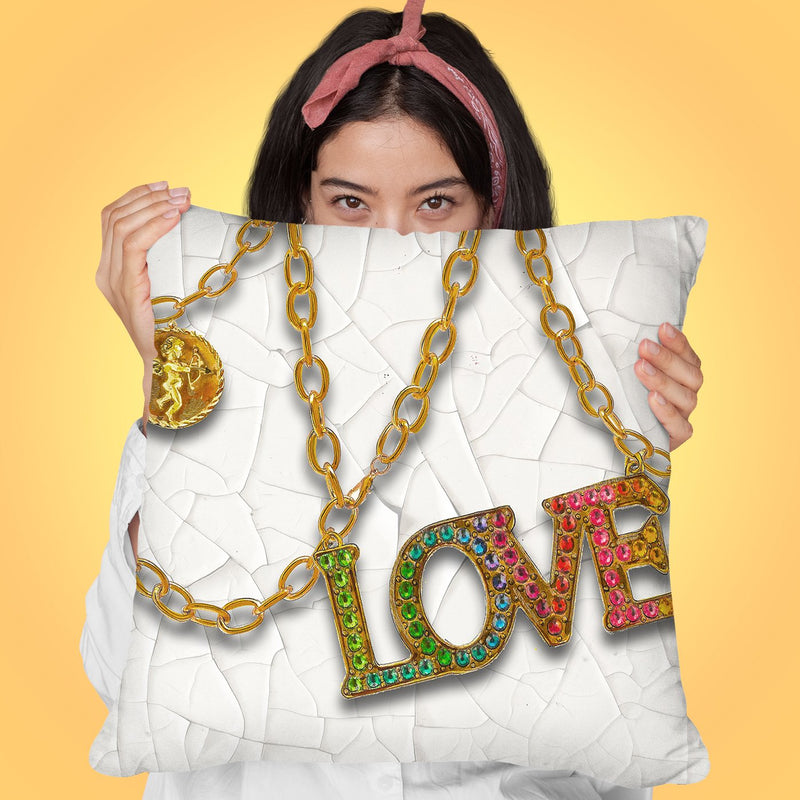 Loved Ii Throw Pillow by Jodi Pedri
