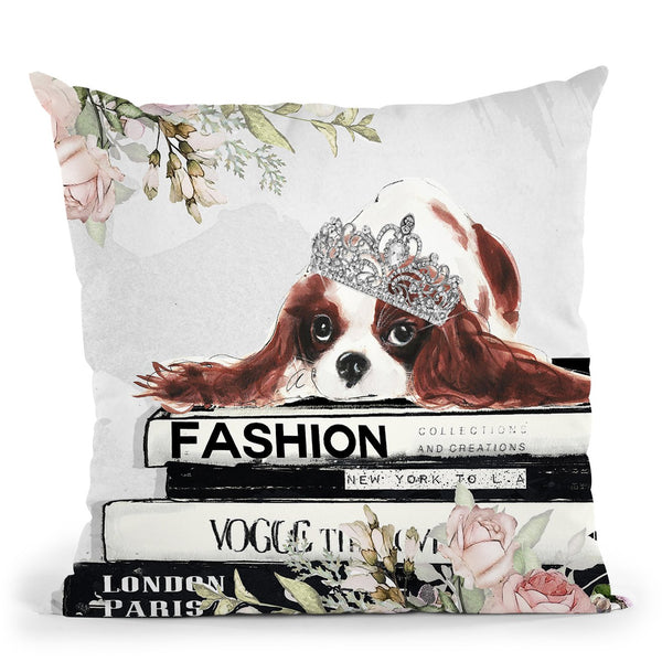 Fashion Royality Throw Pillow by Jodi Pedri