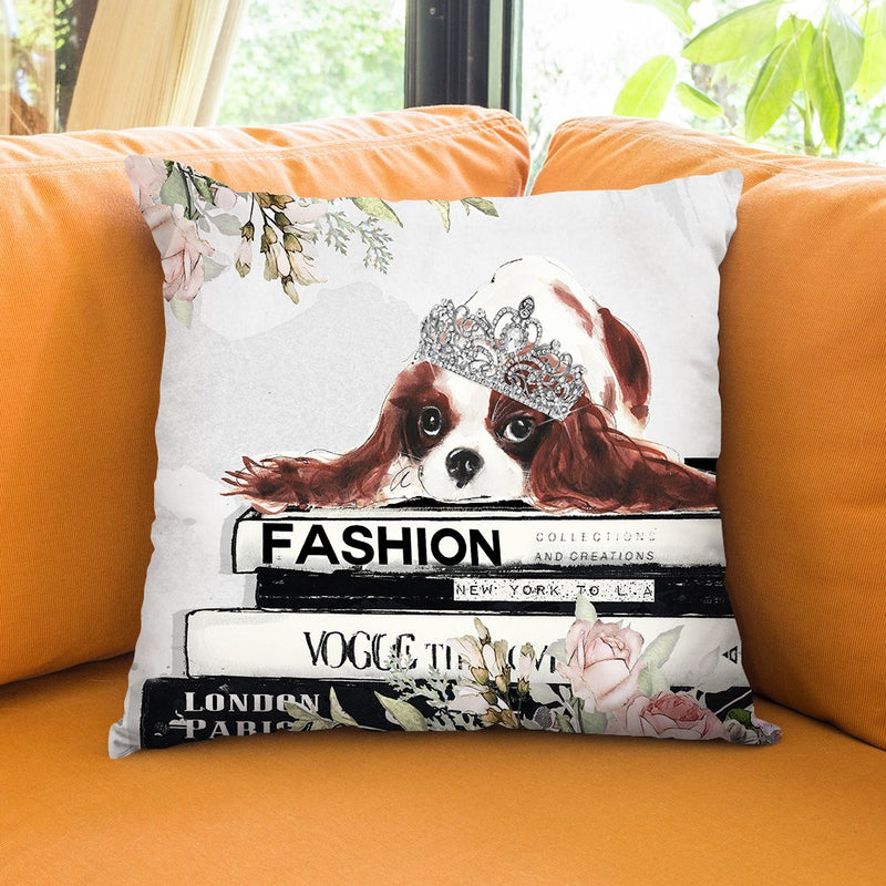 Fashion Royality Throw Pillow by Jodi Pedri