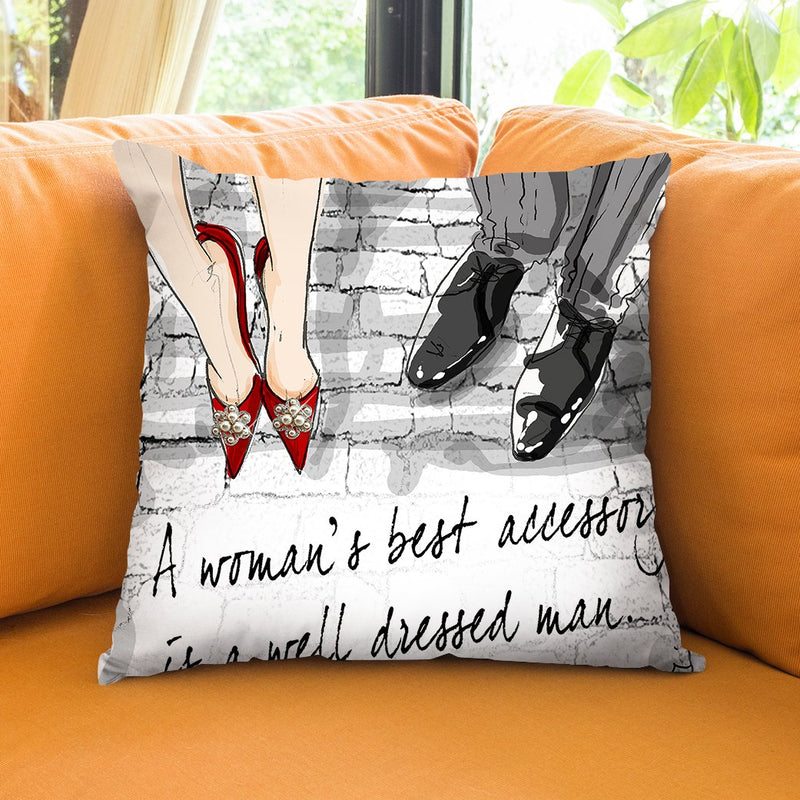 Best Accessory Throw Pillow by Jodi Pedri