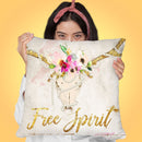 Free Spirit Throw Pillow by Jodi Pedri