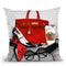 Hustle Throw Pillow by Jodi Pedri