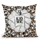 Its A Jungle Love Throw Pillow by Jodi Pedri