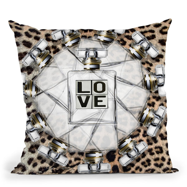 Its A Jungle Love Throw Pillow by Jodi Pedri