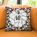 Its A Jungle Love Throw Pillow by Jodi Pedri