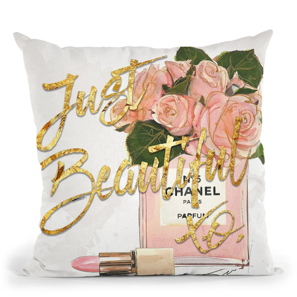 Just Beautiful Throw Pillow by Jodi Pedri