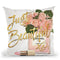 Just Beautiful Throw Pillow by Jodi Pedri
