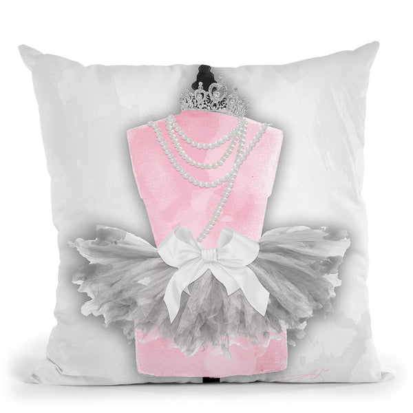 Little Dancer Throw Pillow by Jodi Pedri
