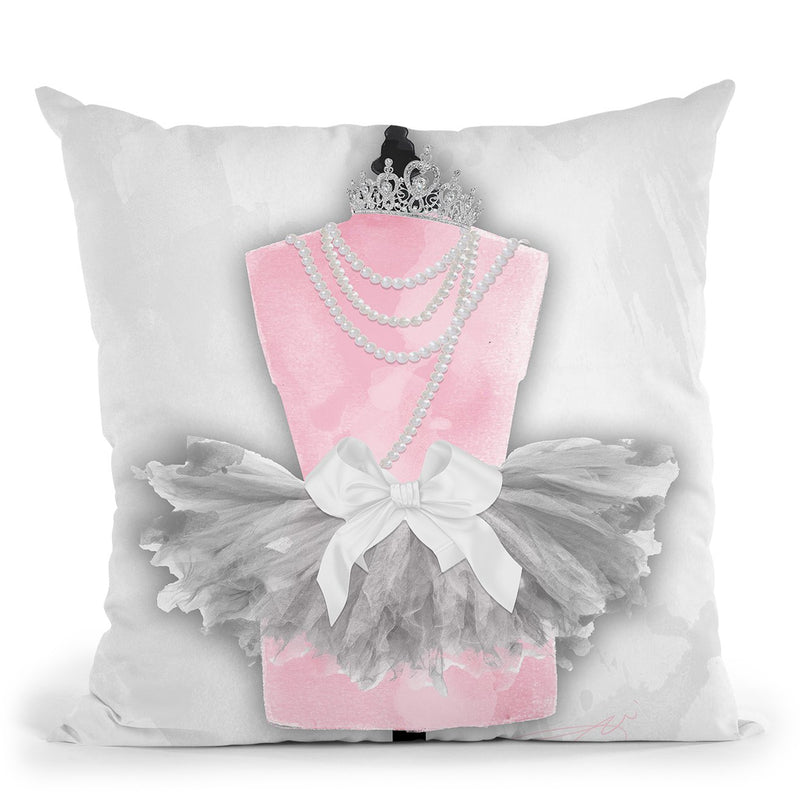 Little Dancer Throw Pillow by Jodi Pedri