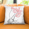 Loved Throw Pillow by Jodi Pedri