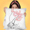 Loved Throw Pillow by Jodi Pedri