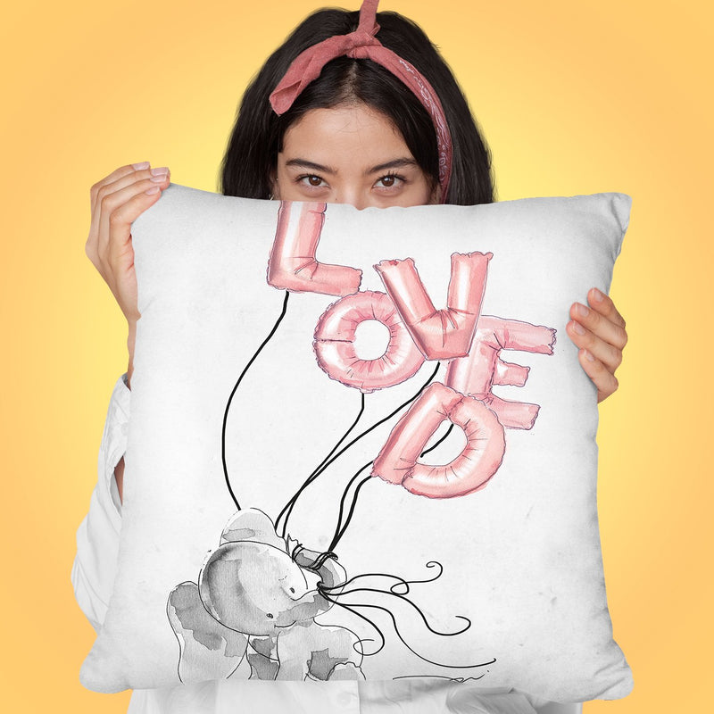 Loved Throw Pillow by Jodi Pedri