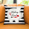 Make Up Piggy Throw Pillow by Jodi Pedri