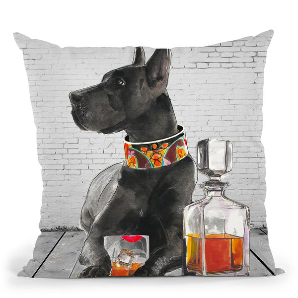 On The Rocks Throw Pillow by Jodi Pedri
