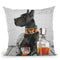 On The Rocks Throw Pillow by Jodi Pedri