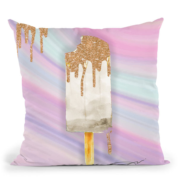 Pop Of Glitter Throw Pillow by Jodi Pedri