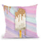 Pop Of Glitter Throw Pillow by Jodi Pedri